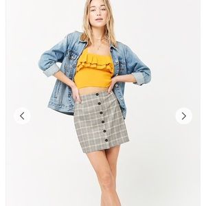 Plaid Skirt